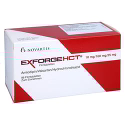 Exforge HCT 10 mg/160 mg/25 mg