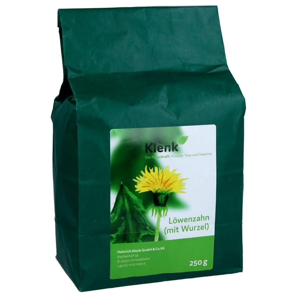 Löwenzahnwurzel mit Kraut