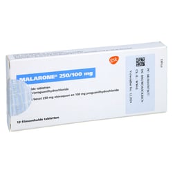 Malarone 250 mg/100 mg