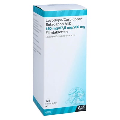 Levodopa/Carbidopa/Entacapon AbZ 150 mg/37,5 mg/200 mg