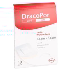 Dracopor Wundverband 3,8x3,8 cm steril