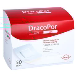 Dracopor Wundverband 3,8x3,8 cm steril