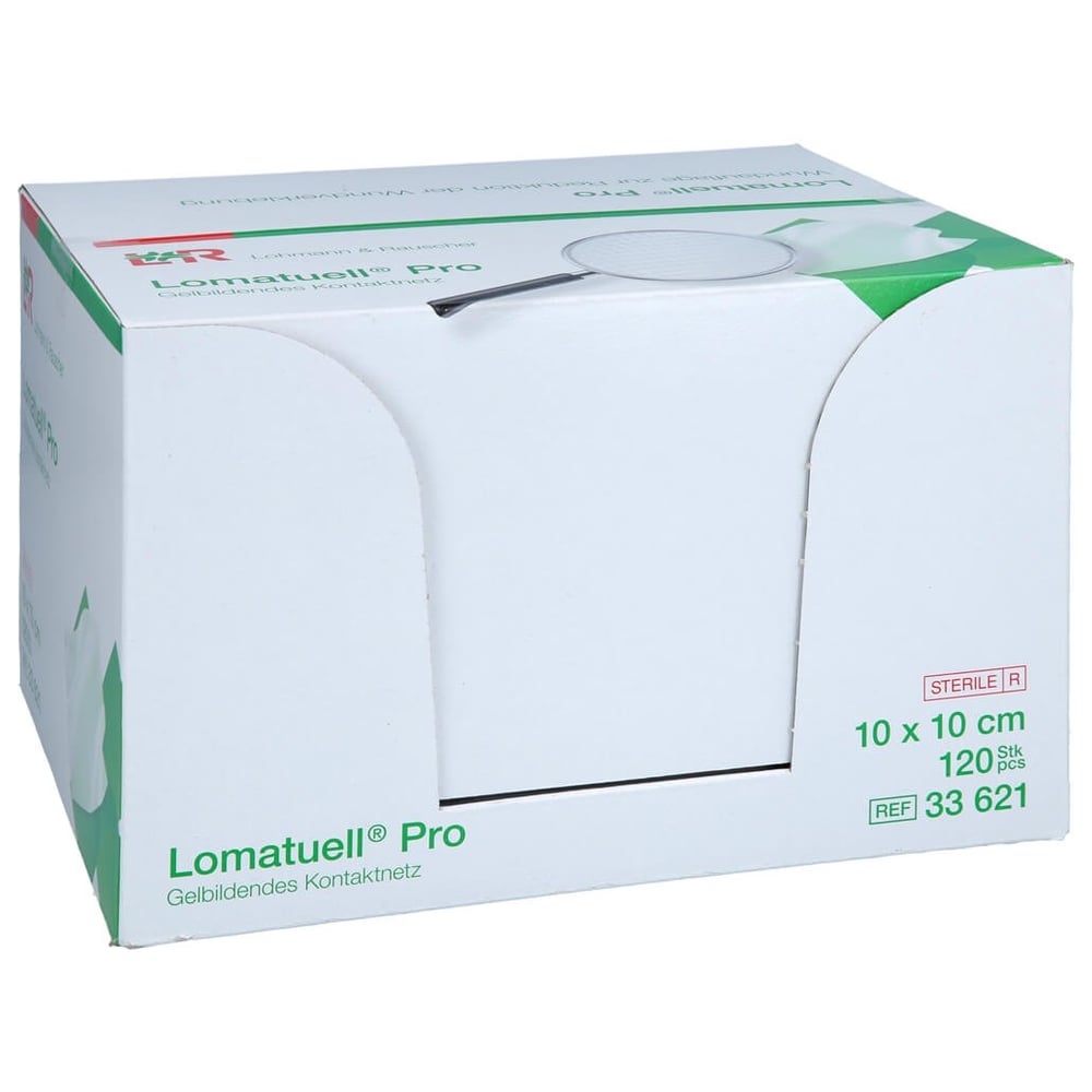 Lomatuell Pro 10x10cm steril