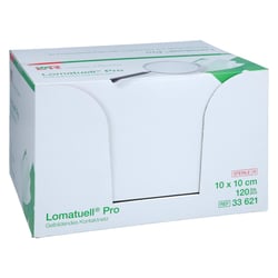 Lomatuell Pro 10x10cm steril