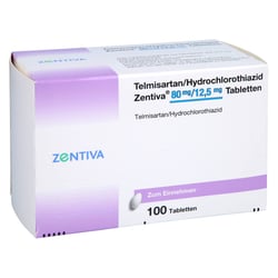 Telmisartan HCT Zentiva 80/12.5MG TABLETTEN