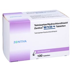 Telmisartan HCT Zentiva 80/25MG TABLETTEN