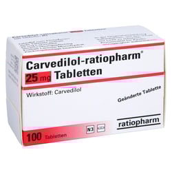 Carvedilol-ratiopharm 25 mg
