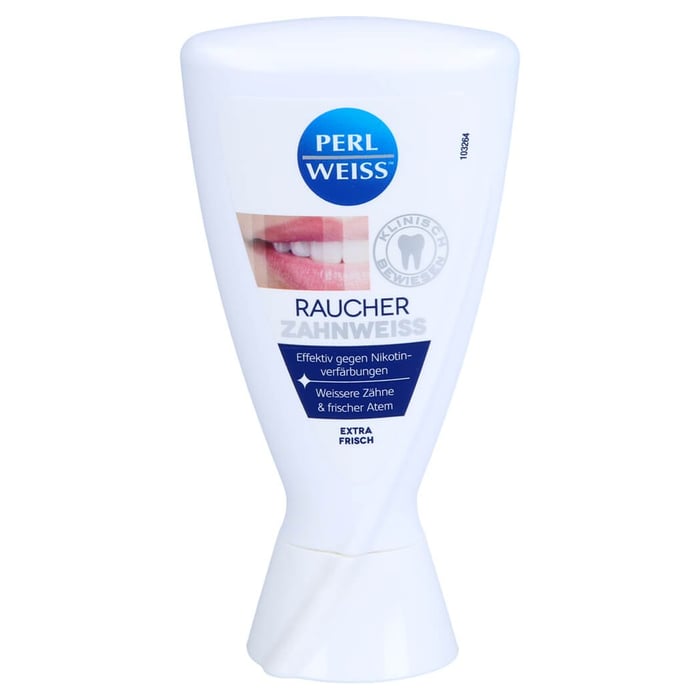Perlweiss Raucher Zahnweiß Zahncreme