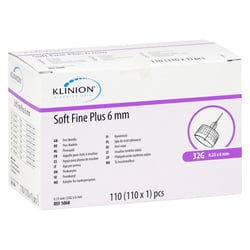 Soft fine plus Kanülen 6 mm 31G 0,25 mm