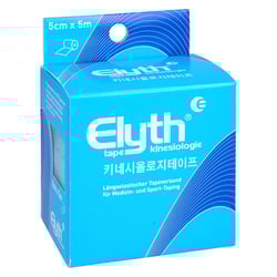 Kinesiologie Tape Elyth 5 cmx5 m blau