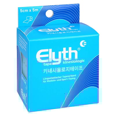 Kinesiologie Tape Elyth 5 cmx5 m blau