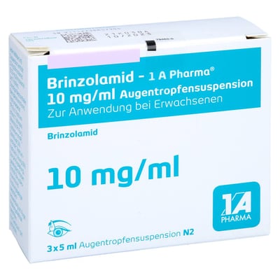 Brinzolamid - 1A Pharma 10mg/ml Augentropfensus.