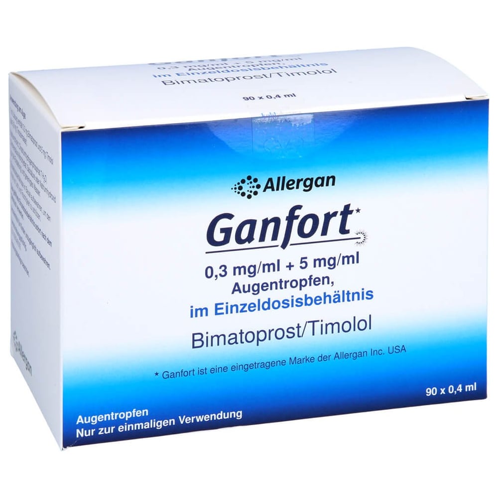 Ganfort 0.3 mg/ml + 5mg/ml ATR in Einzeldosisbeh.