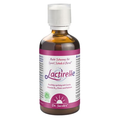 Dr. Jacob's Lactirelle Milchsäure-Cassis-Konzentrat Eisen