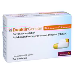 Duaklir Genuair 340ug/12ug Pulver z. Inh. 60ED