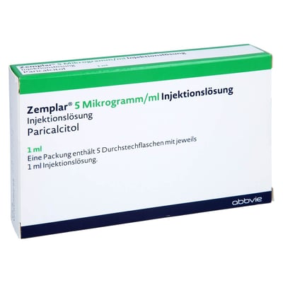 Zemplar 5 Mikrogramm/ml Ilo in Durchstechflasche