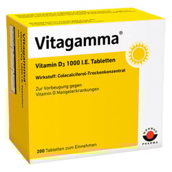 Vitagamma Vitamin D3 1000 I.E.