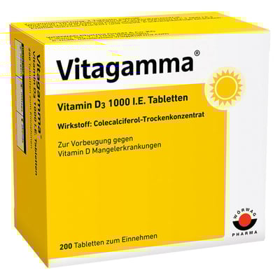 Vitagamma Vitamin D3 1000 I.E.