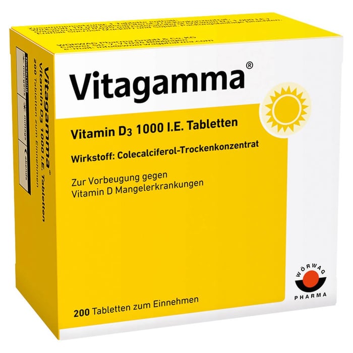 Vitagamma Vitamin D3 1000 I.E.