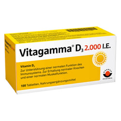 Vitagamma D3 2.000 I.E.Vitamin D3 NEM