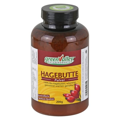 Hagebutten Pulver Bio greenvalley