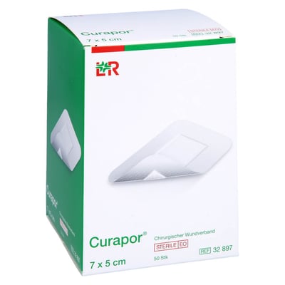 Curapor Wundverband steril 5x7 cm Produktbild 1