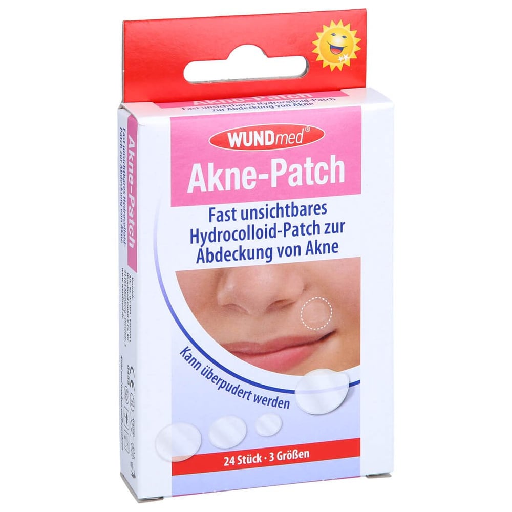 Akne Patch Hydrocolloid 3 Größen