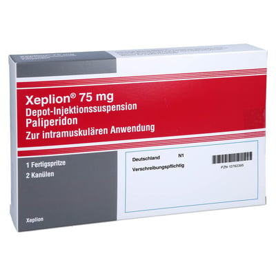 Xeplion 75 mg Depot-Injektionssuspension Produktbild 1