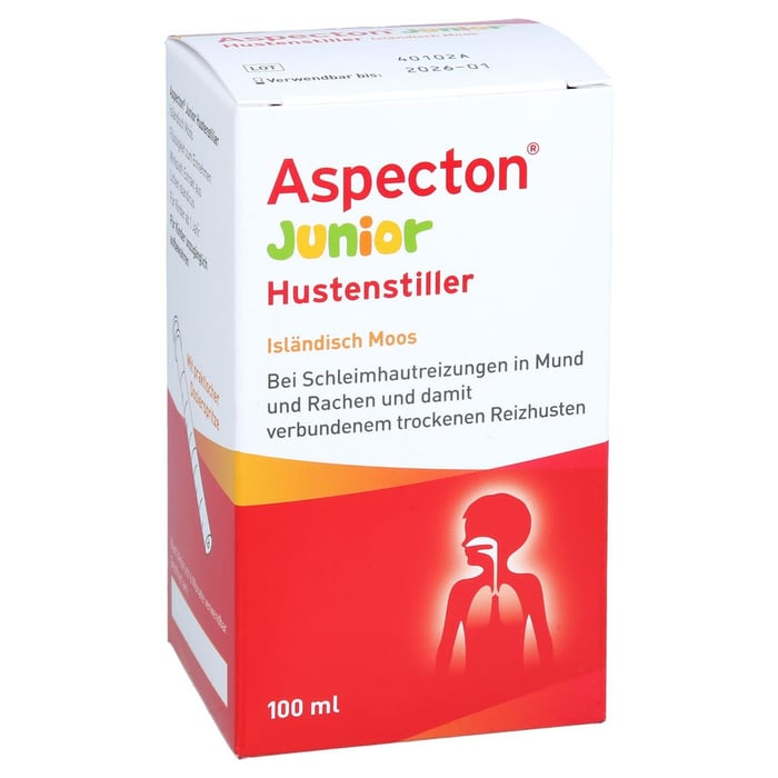 Aspecton Junior Hustenstiller Isländisch Moos