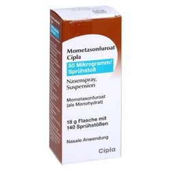 Mometasonfuroat Cipla 50 Mikrogramm/Sprühstoß