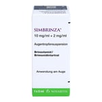 Simbrinza 10 mg/ml + 2 mg/ml Augentropfensuspension Produktbild 2