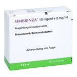 Simbrinza 10 mg/ml + 2 mg/ml Augentropfensuspension Produktbild 1