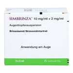 Simbrinza 10 mg/ml + 2 mg/ml Augentropfensuspension Produktbild 2