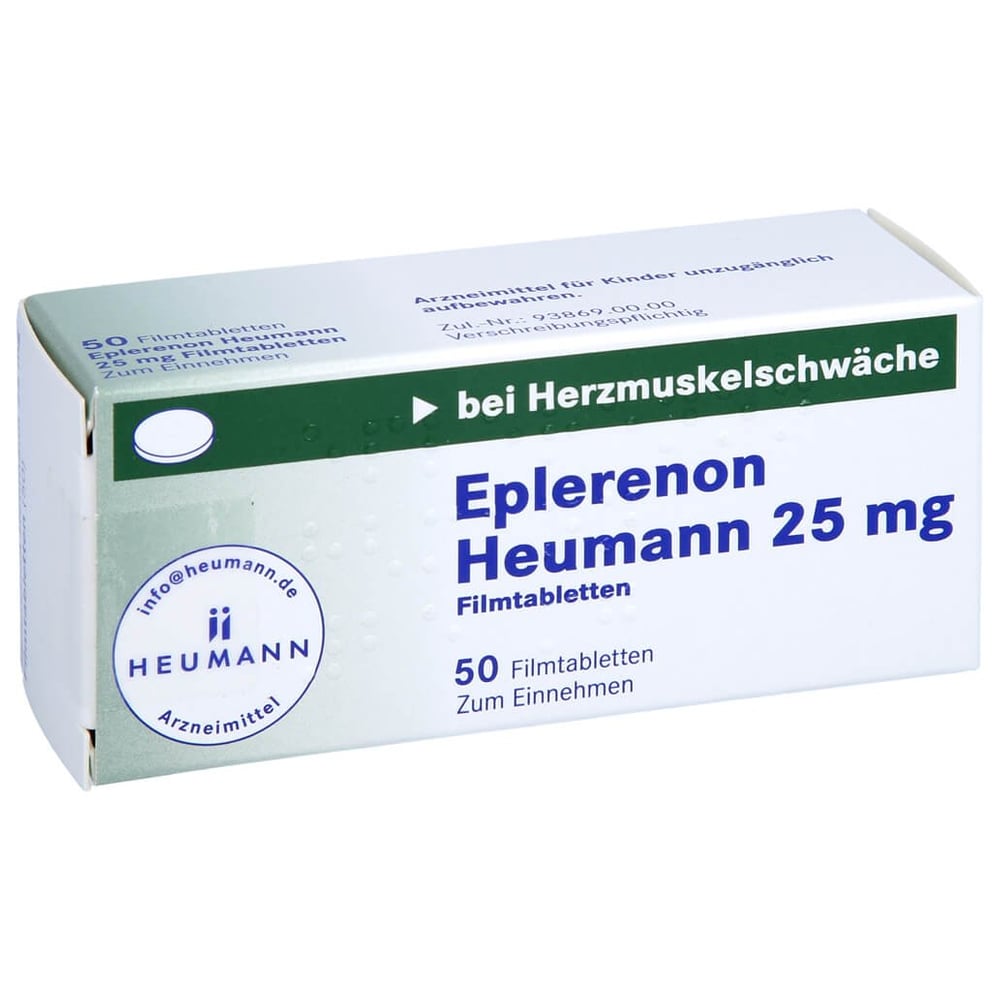 Eplerenon Heumann 25 mg