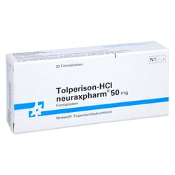 TOLPERISON-HCL neuraxpharm 50 mg