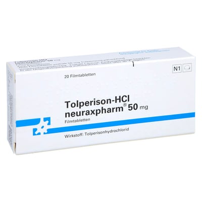 TOLPERISON-HCL neuraxpharm 50 mg