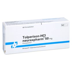 TOLPERISON-HCL neuraxpharm 50 mg