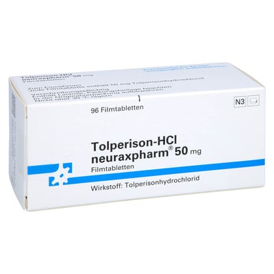 TOLPERISON-HCL neuraxpharm 50 mg