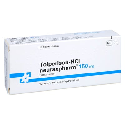 TOLPERISON-HCL neuraxpharm 150 mg