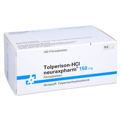 TOLPERISON-HCL neuraxpharm 150 mg
