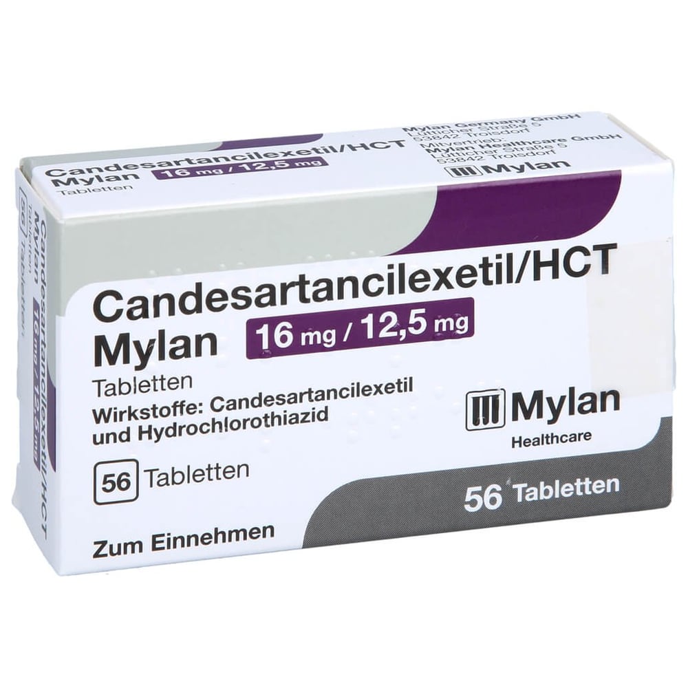 Candesartancilexetil/HCT Mylan 16 mg/12,5 mg
