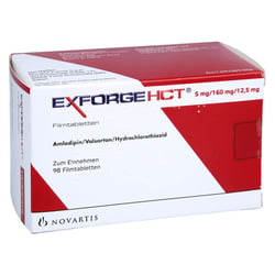 Exforge HCT 5 mg/160 mg/12,5 mg