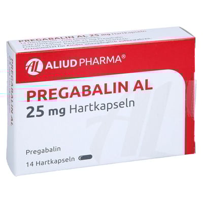 Pregabalin AL 25 mg