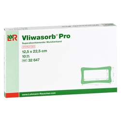 Vliwasorb Pro superabsorb. steril 12,5x22,5 cm