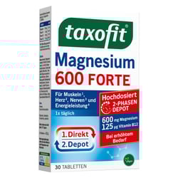 Taxofit Magnesium 600 Forte Depot Tabletten