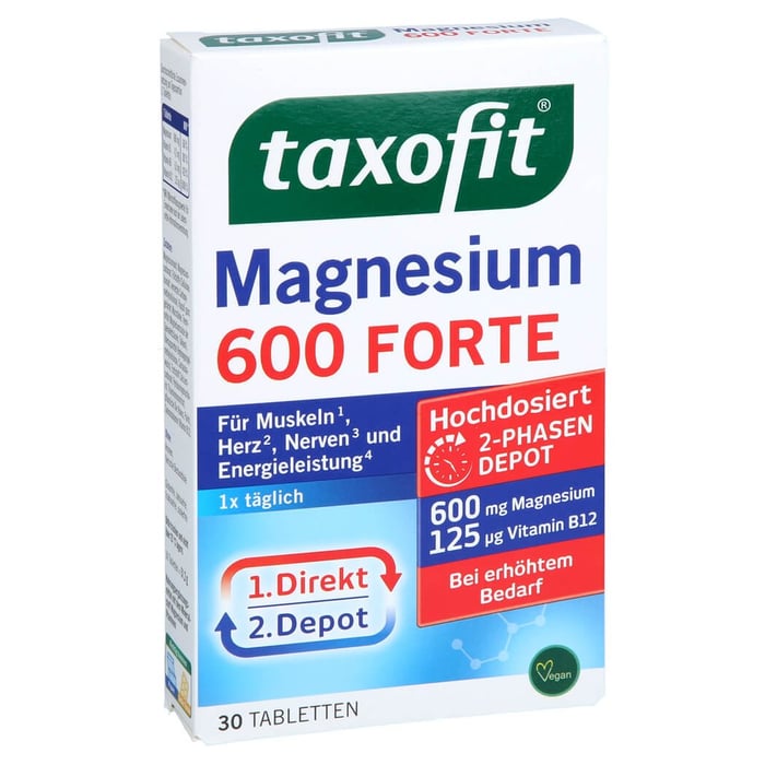 Taxofit Magnesium 600 Forte Depot Tabletten