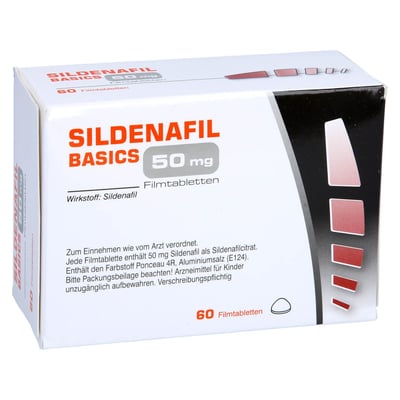 Sildenafil Basics 50 mg Produktbild 1