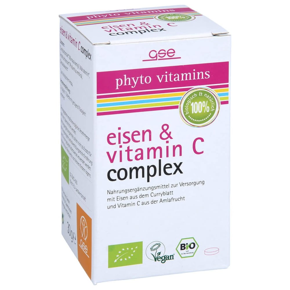 Eisen & Vitamin C complex Bio Tabletten