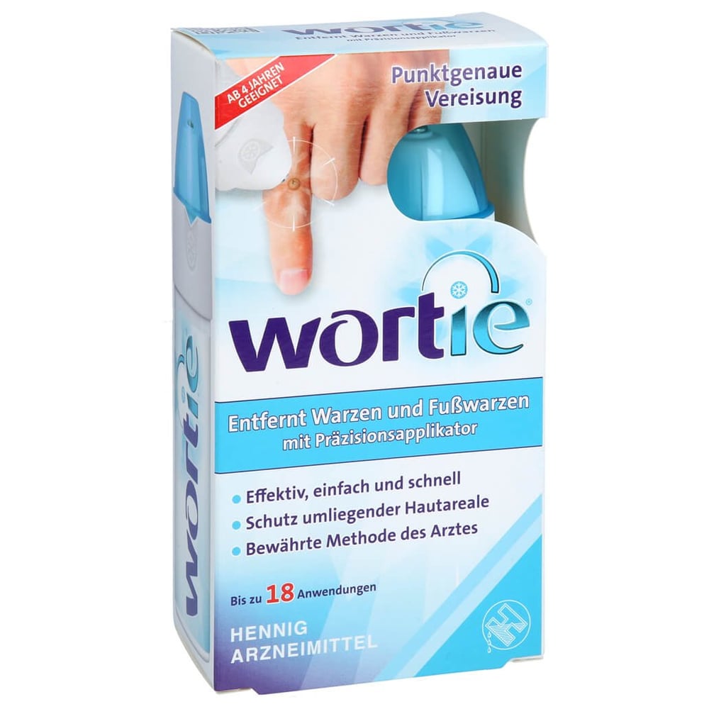 Wortie gegen Warzen und Fußwarzen