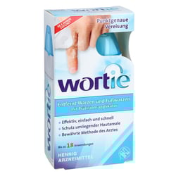 Wortie gegen Warzen und Fußwarzen